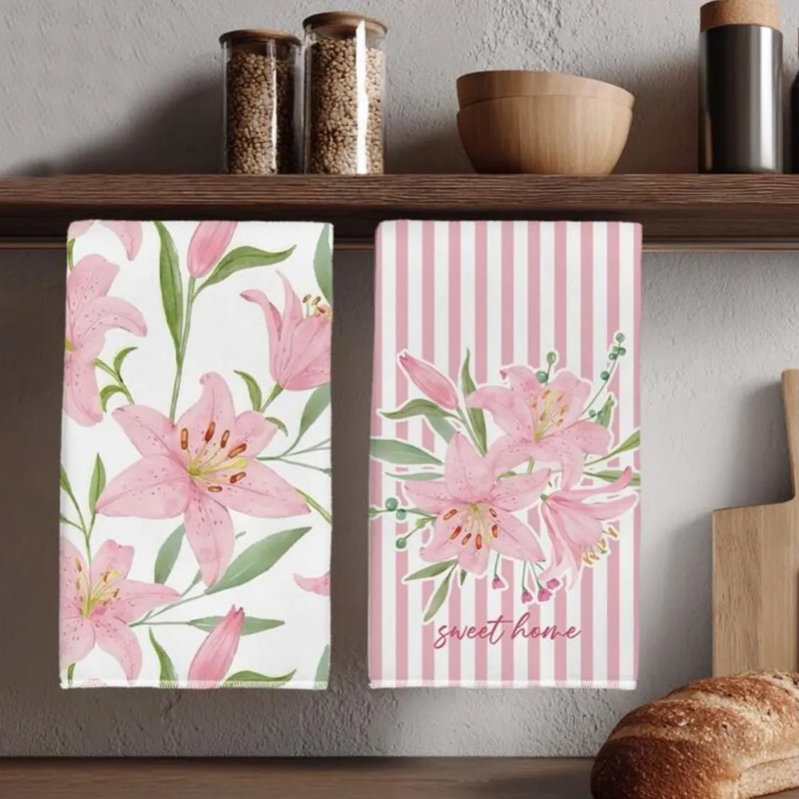Floral Pattern Home Decor Fabric