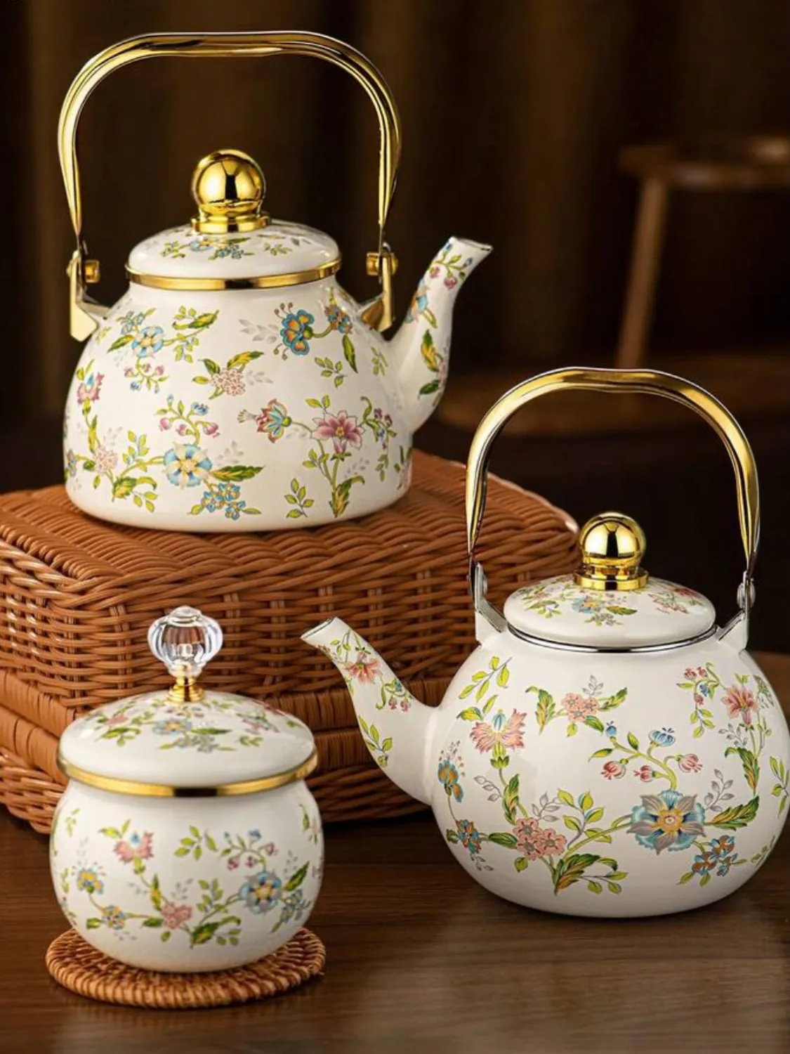 Floral Tea Set