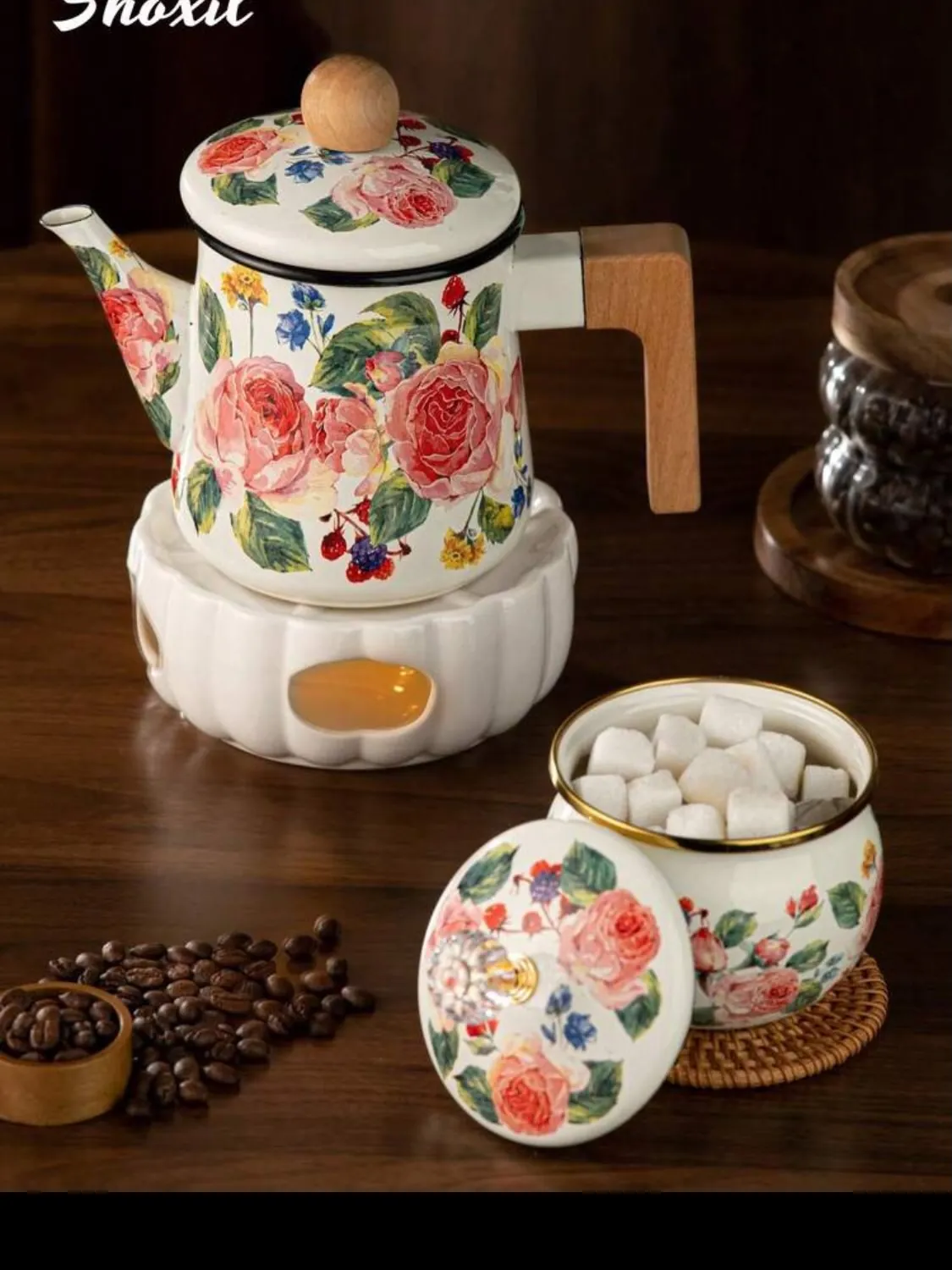 Floral Tea Set