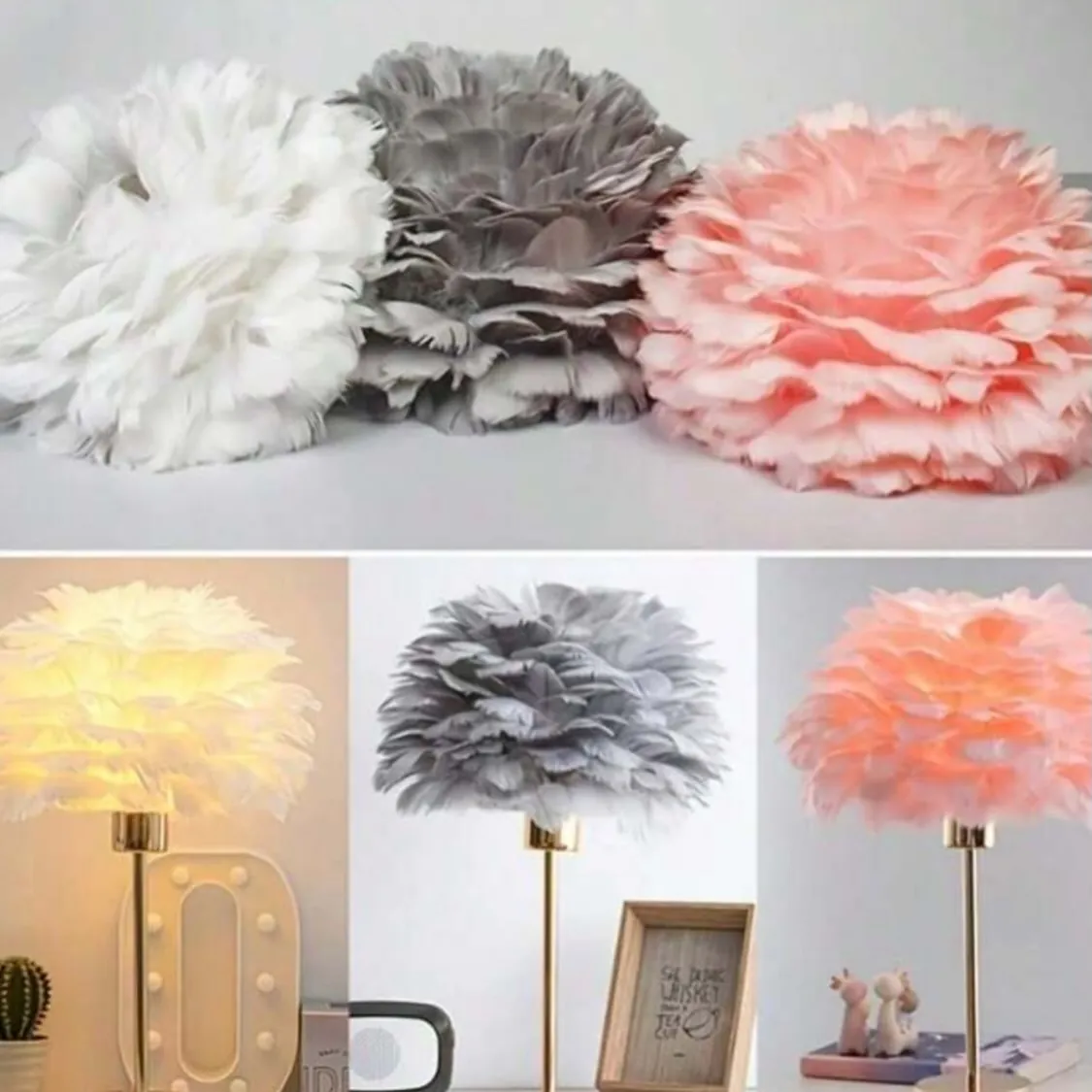 Feather Wall Lamp