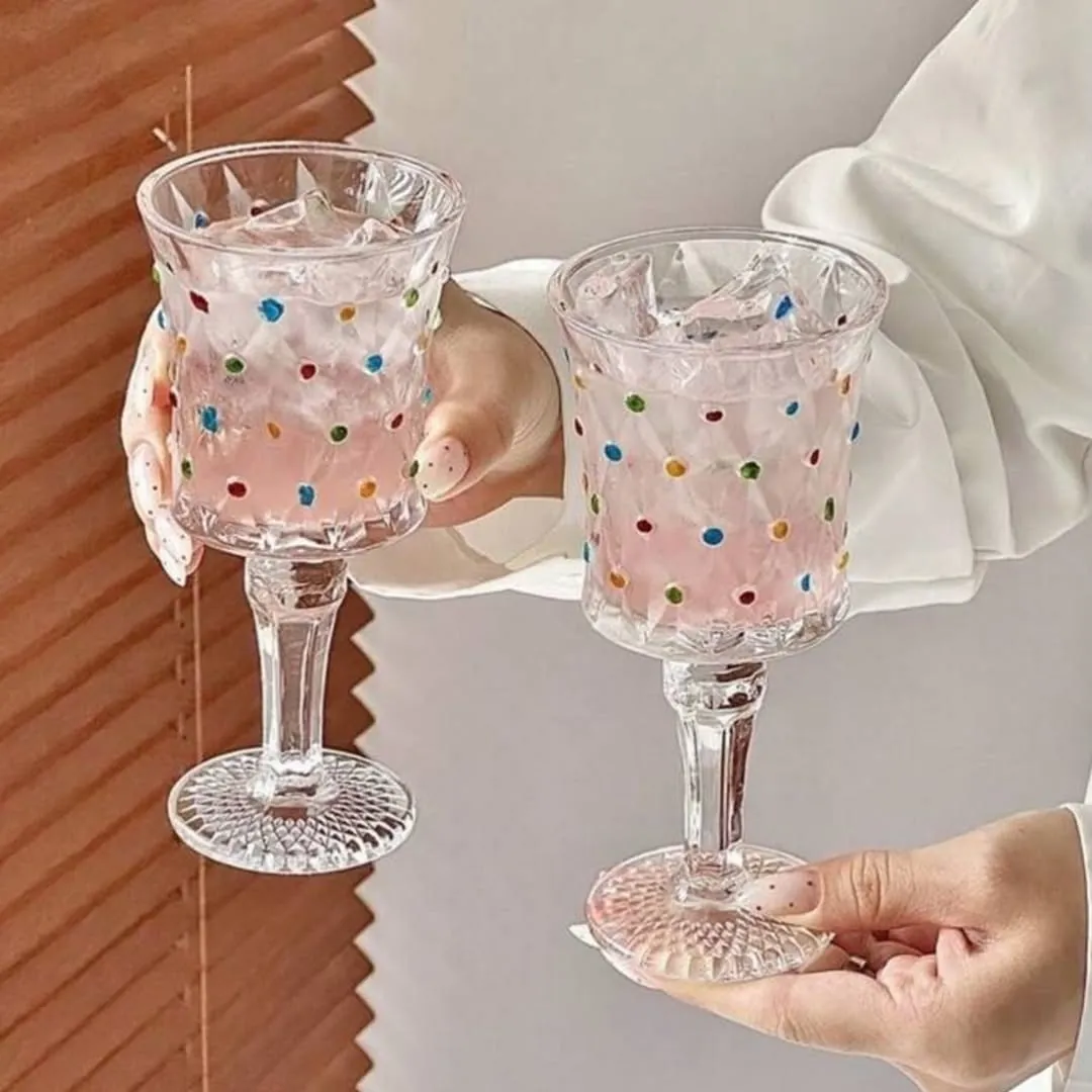 Decorative Crystal Glass Set