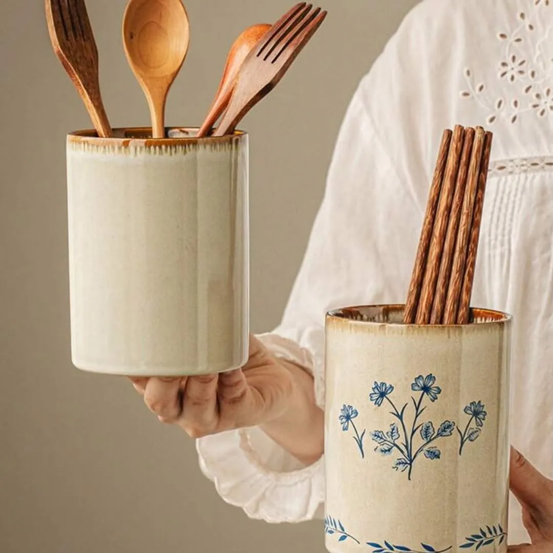 Ceramic Cutlery Holder