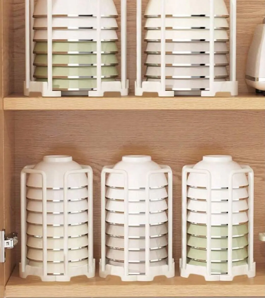 Door-Mounted Plate Rack