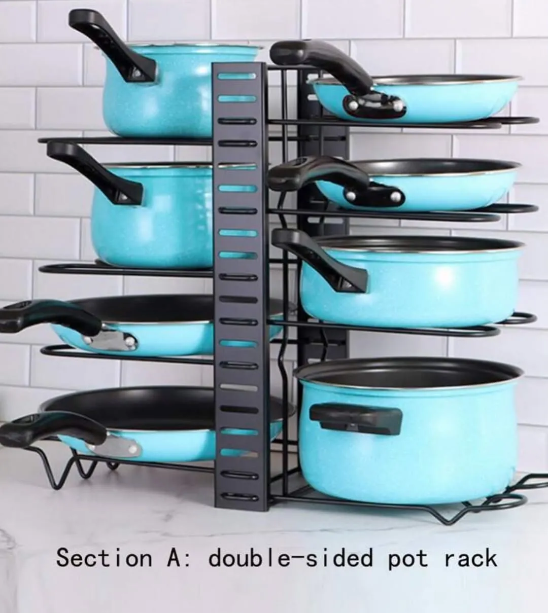 Door-Mounted Plate Rack
