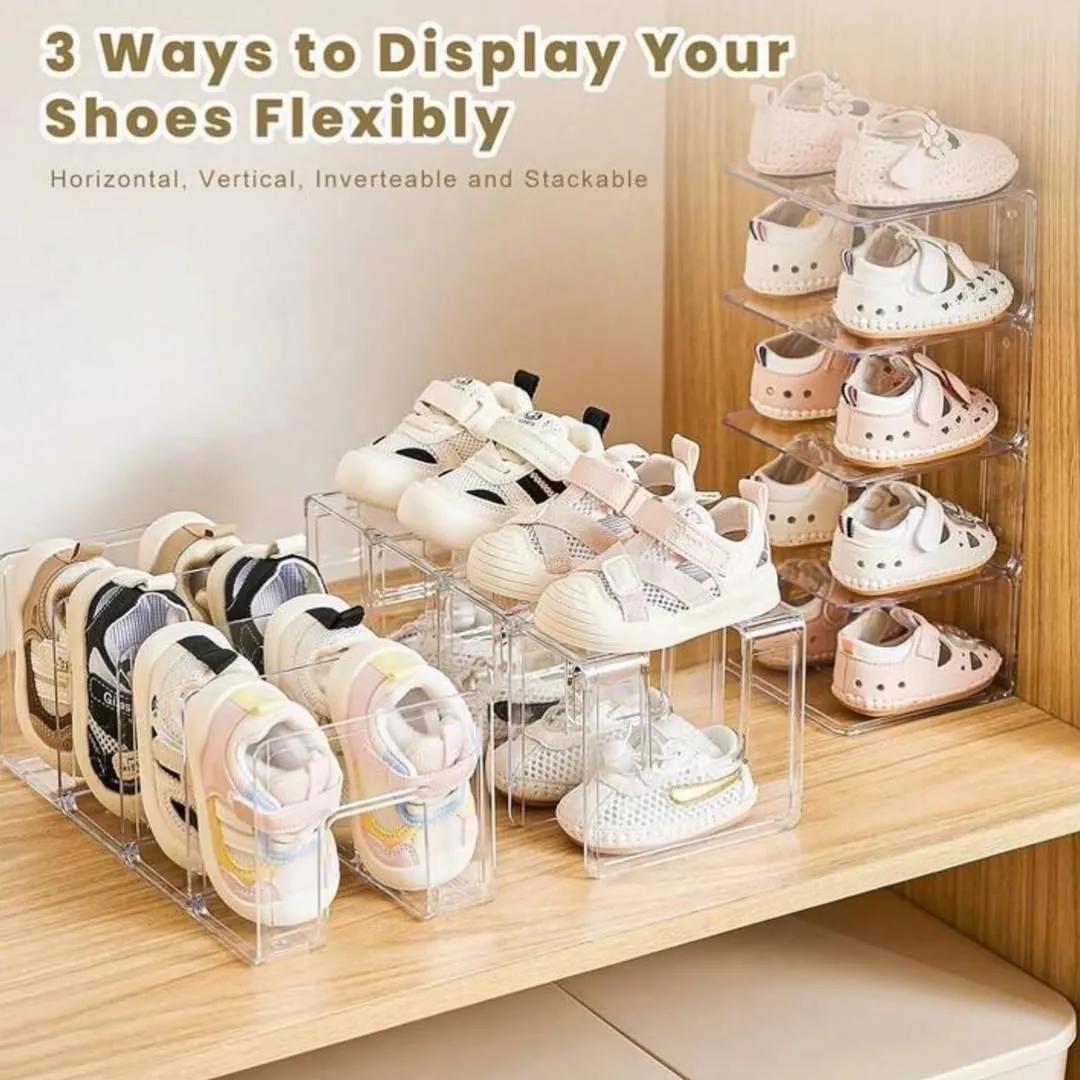 Wall-Mounted Kids Shoe Rack