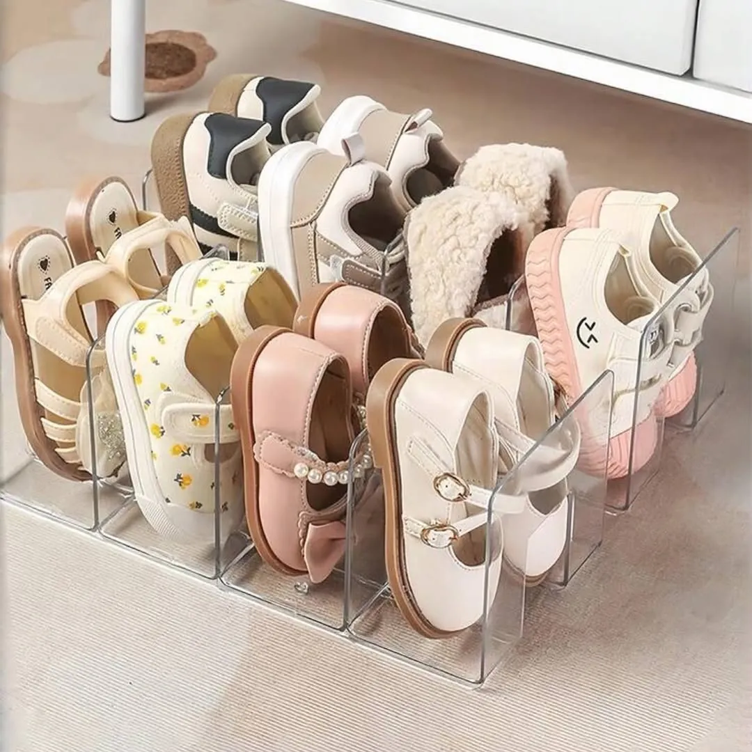 Wall-Mounted Kids Shoe Rack