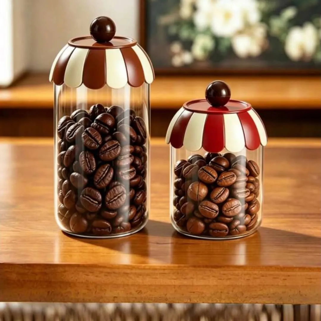 Wooden Coffee Bar Organizer