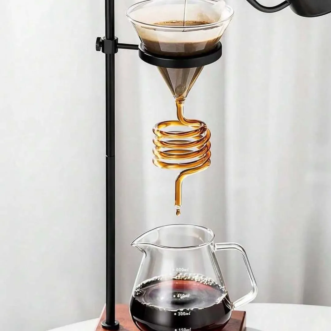 Wooden Coffee Bar Organizer