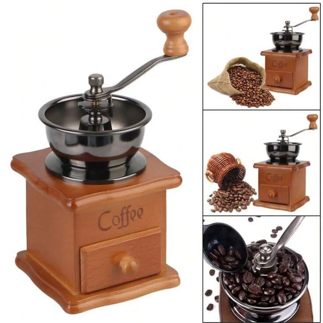 Wooden Coffee Bar Organizer