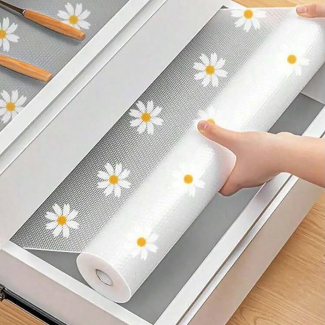 Floral Drawer Liner