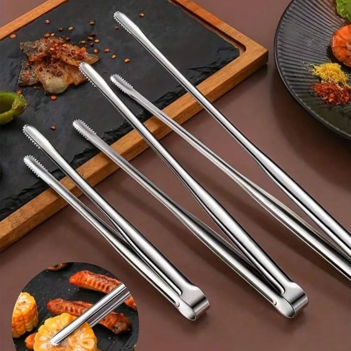 Gold Decorative Dessert Tongs