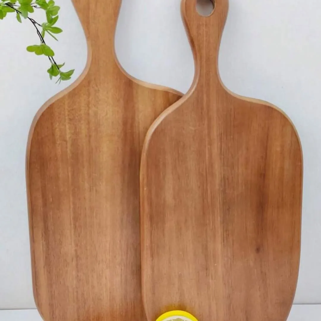 Wooden Cheese Board and Knife Set
