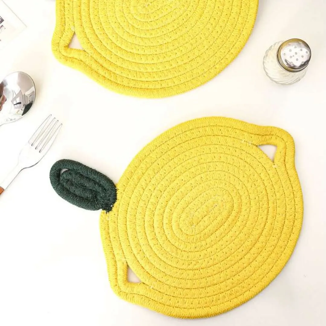 Decorative Lemon-Shaped Plate