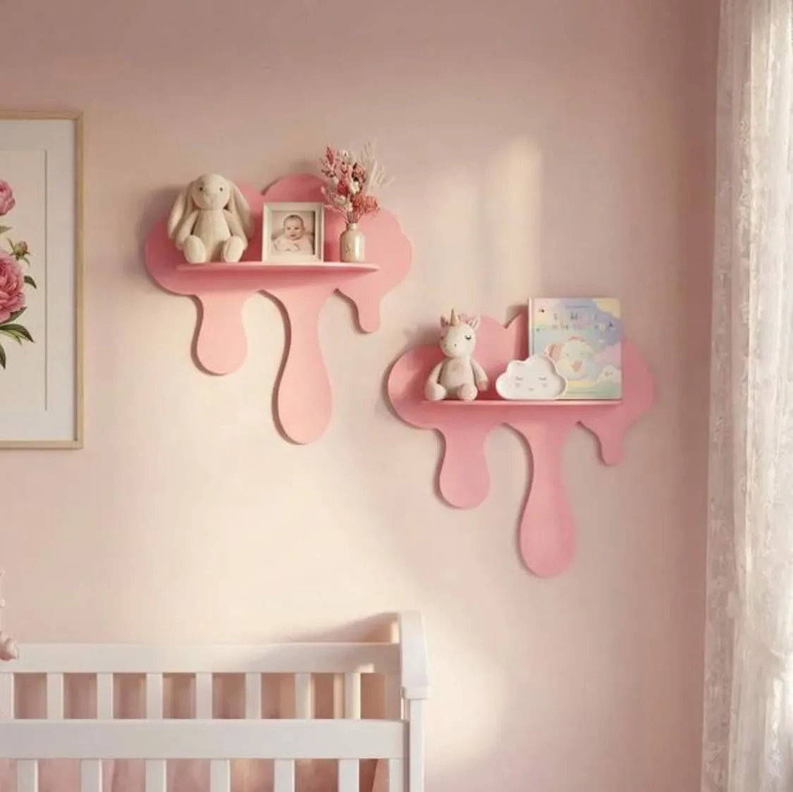 Mermaid Tail Wall Shelf