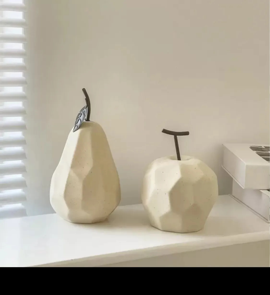 Heart Pattern Ceramic Pumpkin Containers