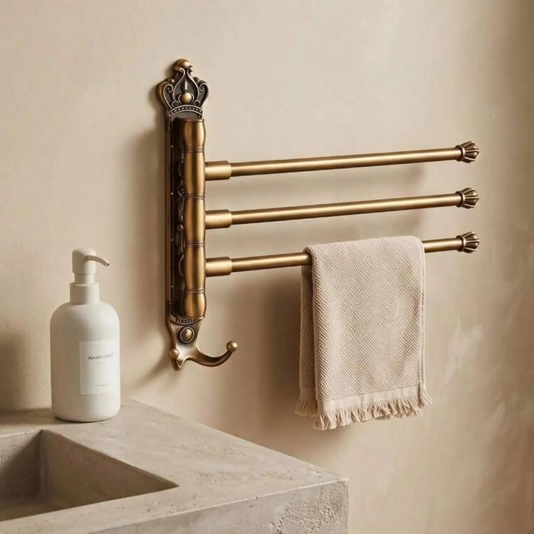 Luxury Triple Towel Rack