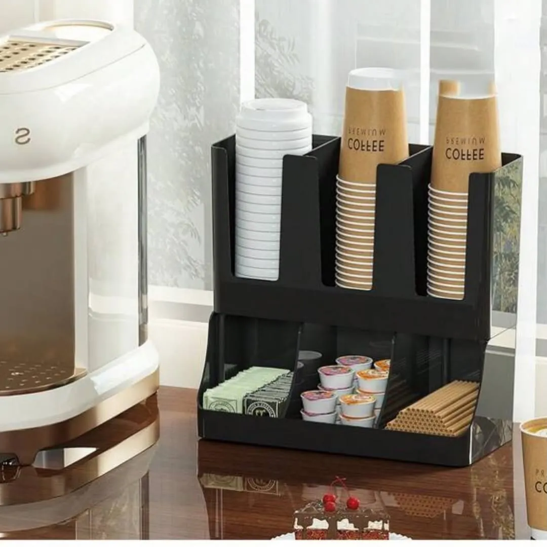 Coffee Bar Organizer Station