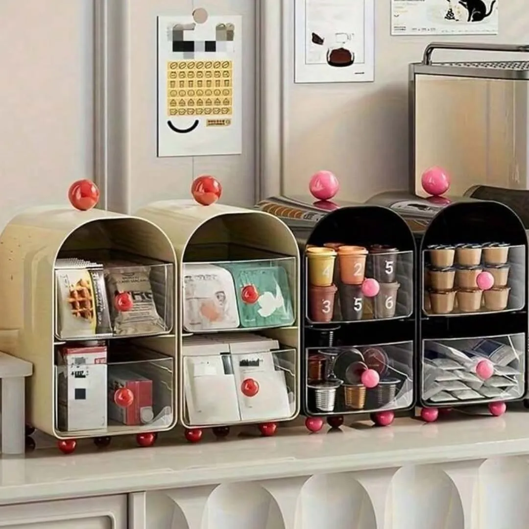 Coffee Bar Organizer Station