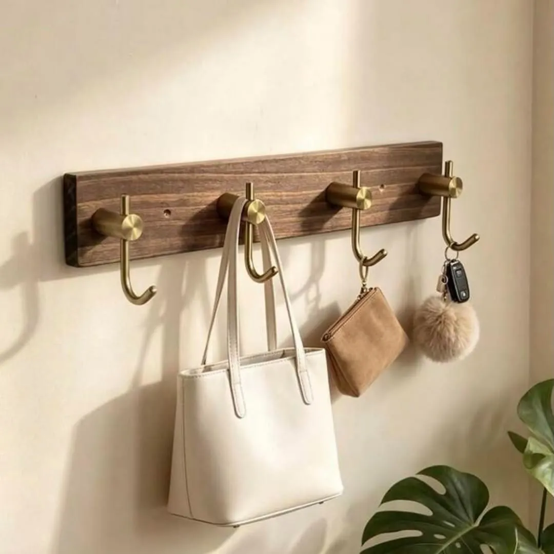 Modern Wall-Mounted Coat Rack