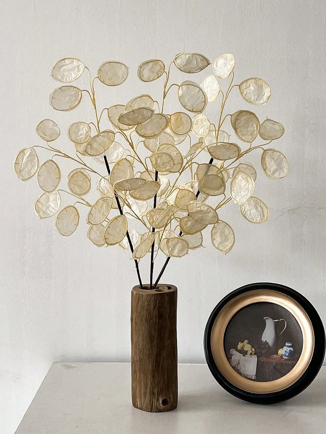 Decorative Vase with Pomegranate Branches