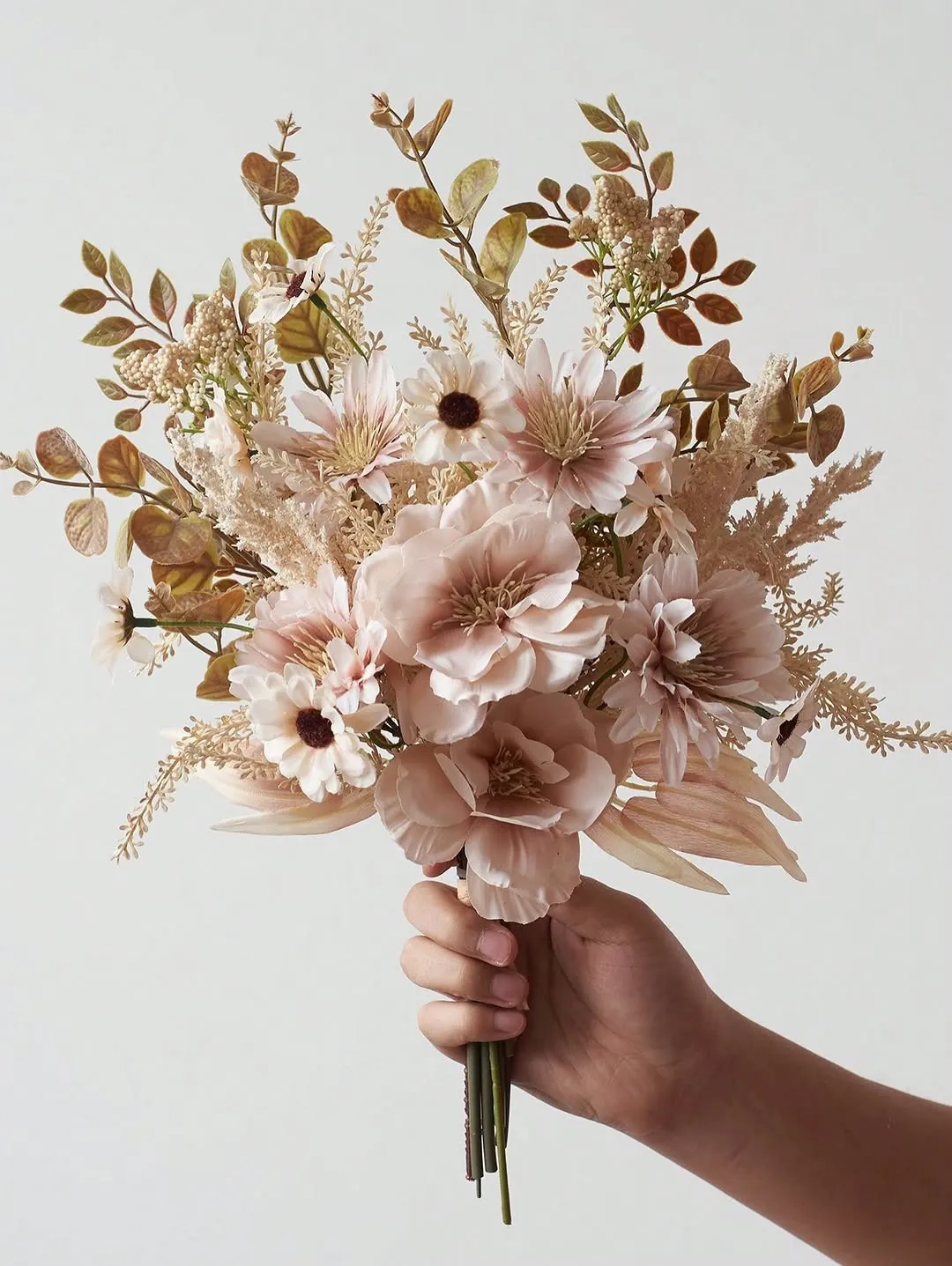 Decorative Vase with Pomegranate Branches