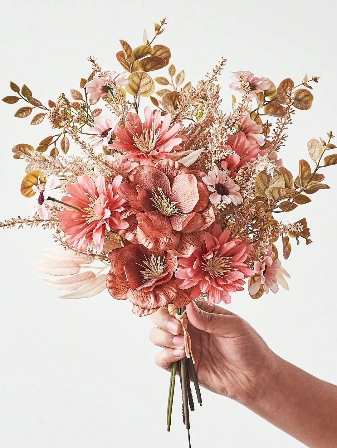 Decorative Vase with Pomegranate Branches