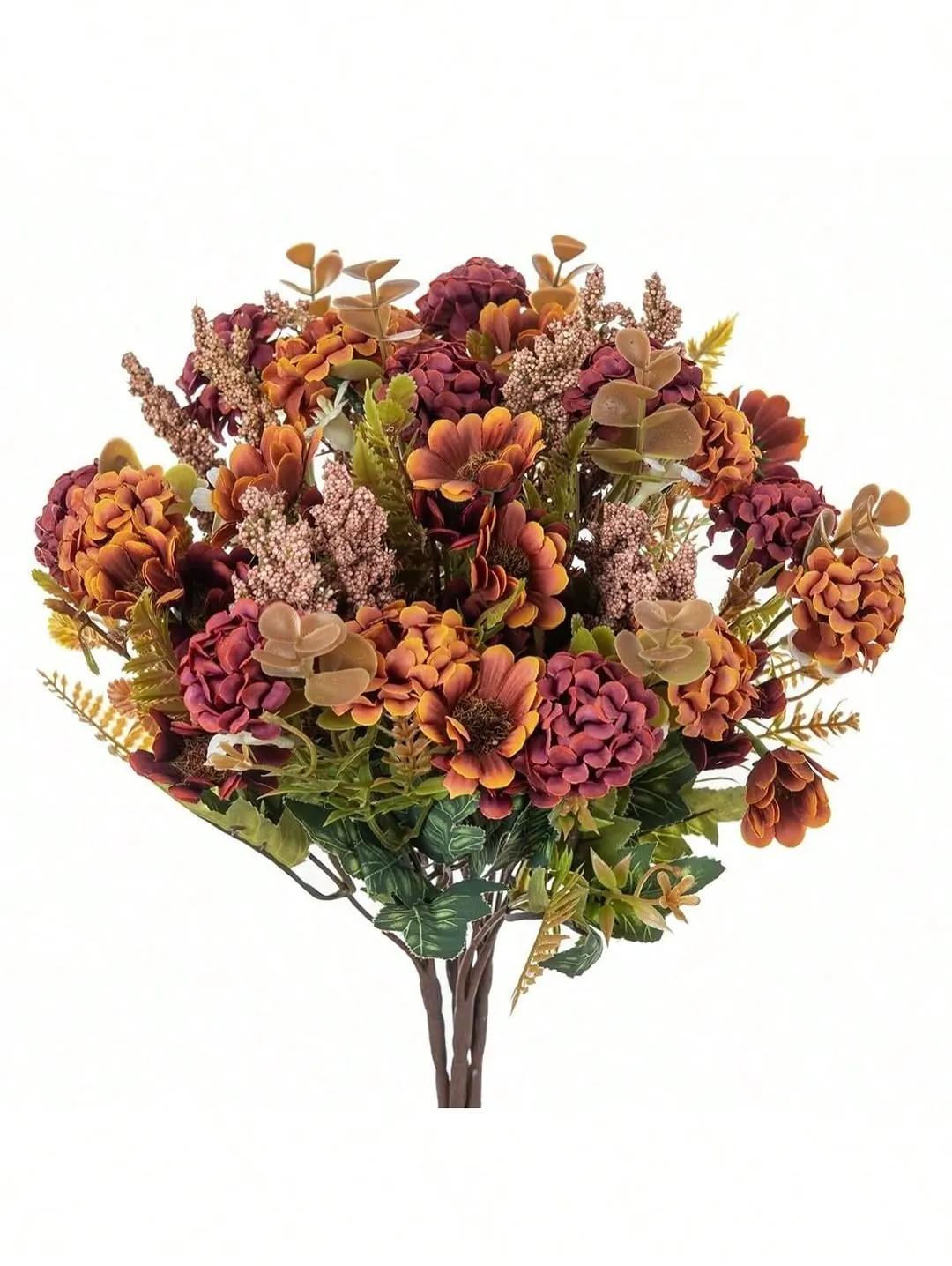 Decorative Vase with Pomegranate Branches