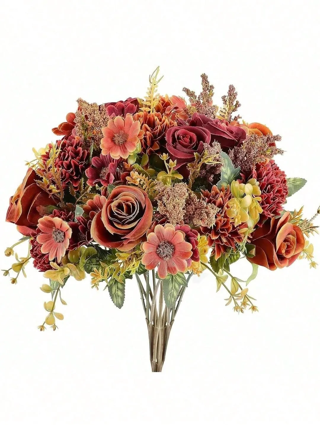 Decorative Vase with Pomegranate Branches