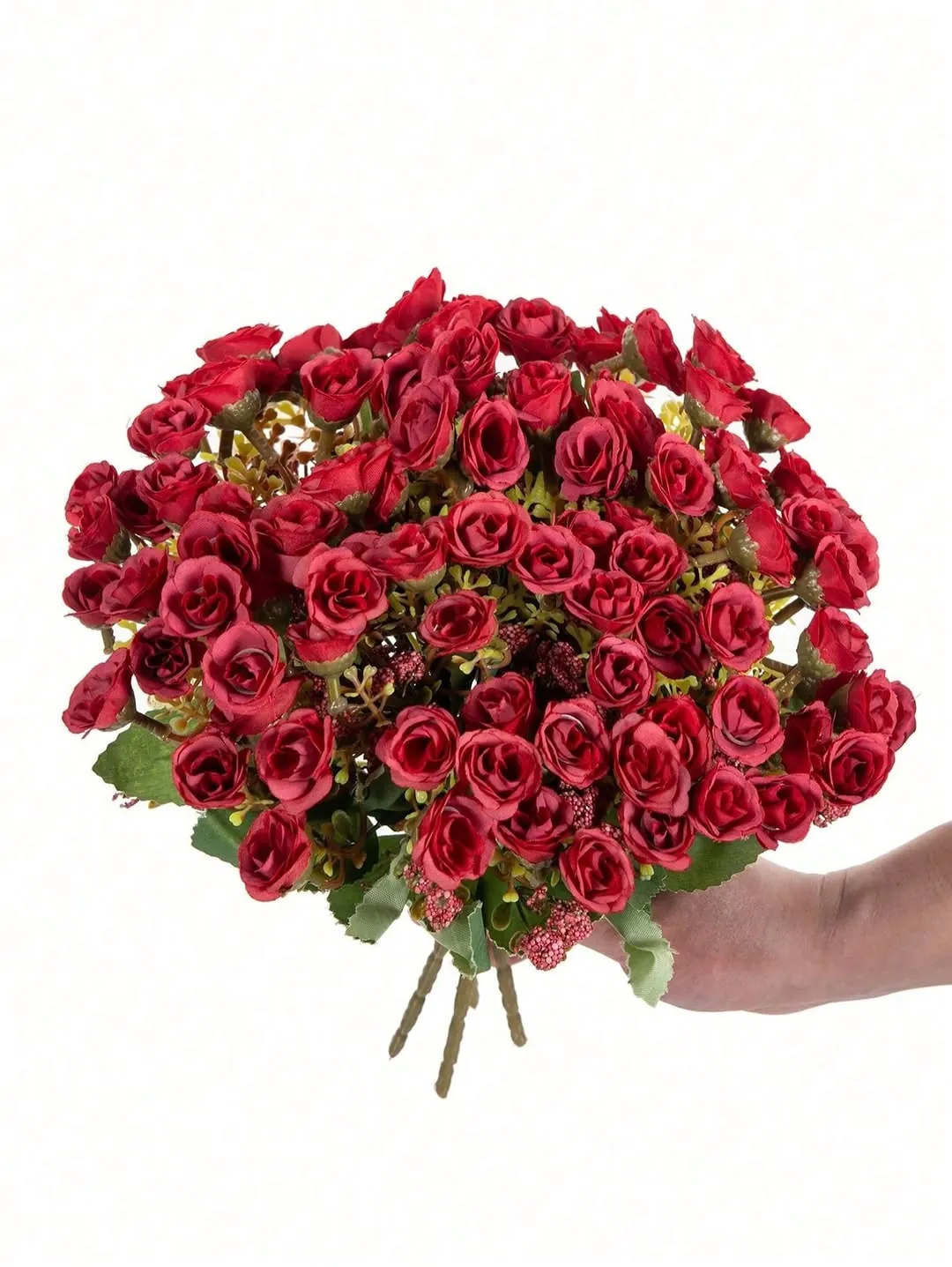 Decorative Vase with Pomegranate Branches