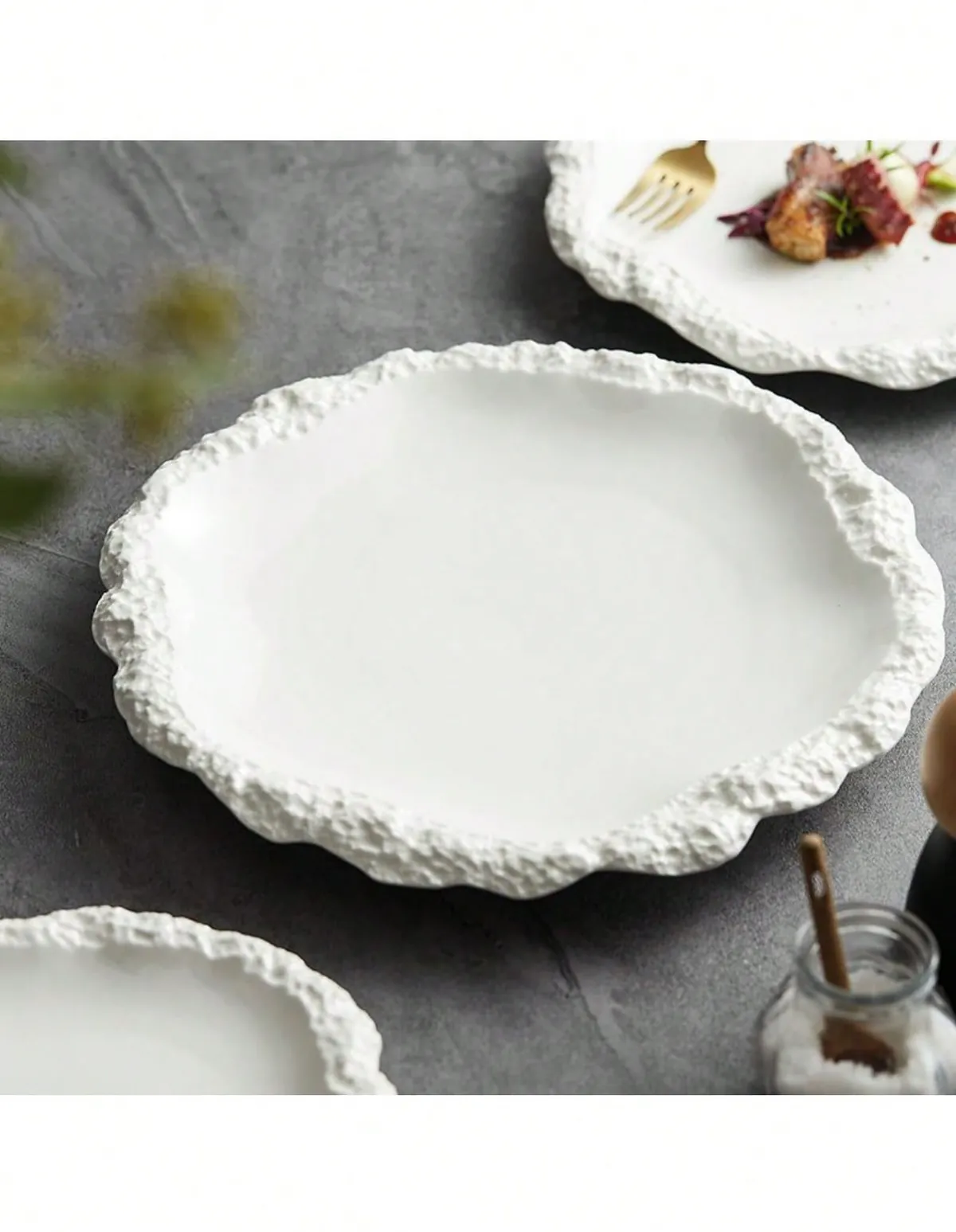 Decorative Ceramic Serving Bowl
