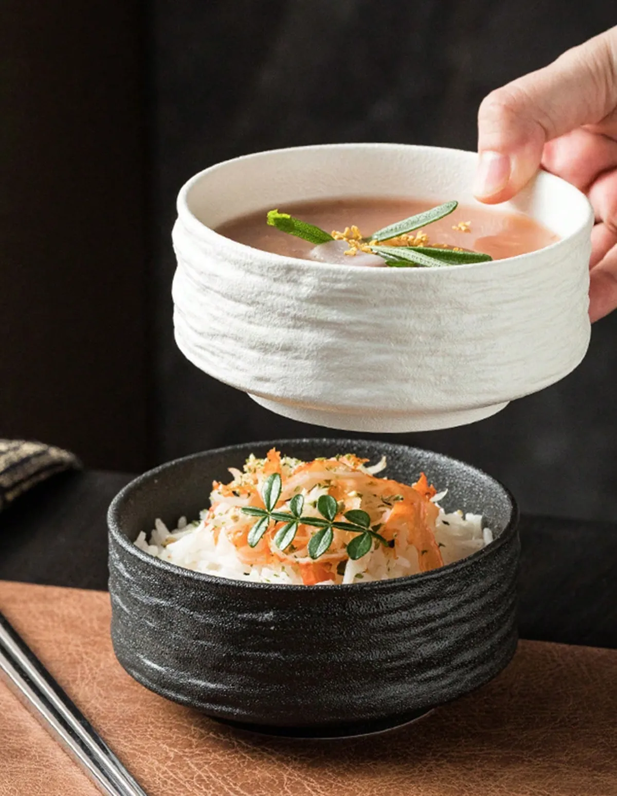 Decorative Ceramic Serving Bowl