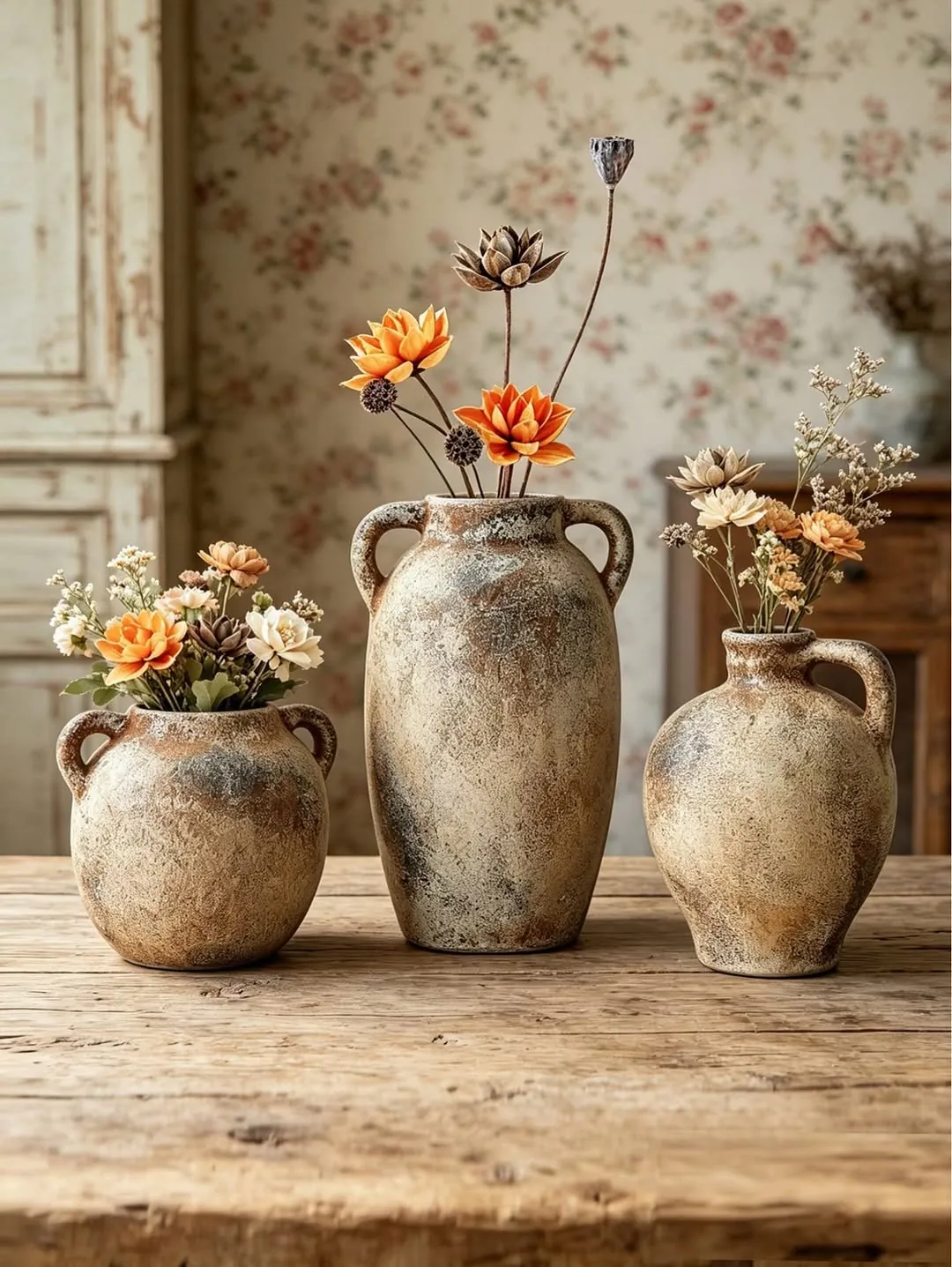 Decorative Pomegranate Vase