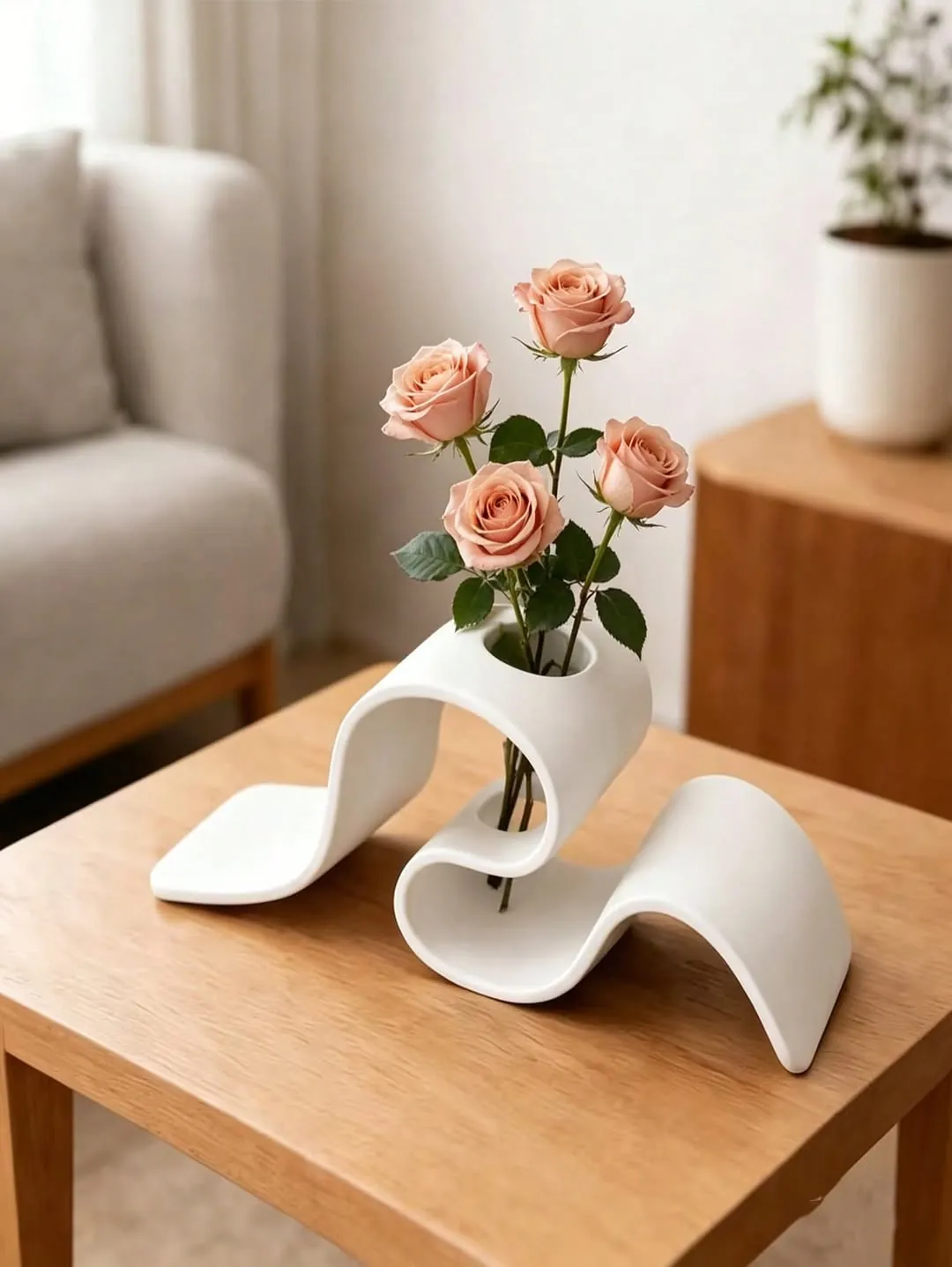 Floral Ceramic Decorative Vase