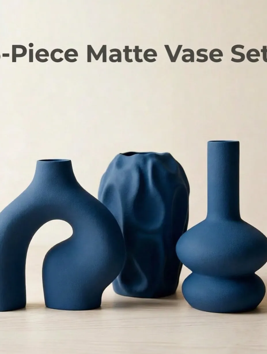 Floral Ceramic Decorative Vase