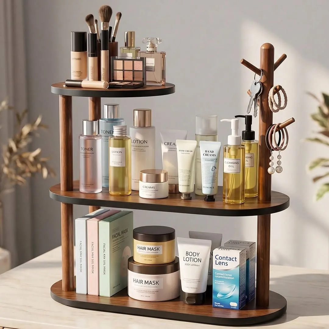 Leather Desk Organizer/Magazine Holder