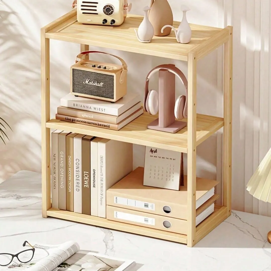 Leather Desk Organizer/Magazine Holder