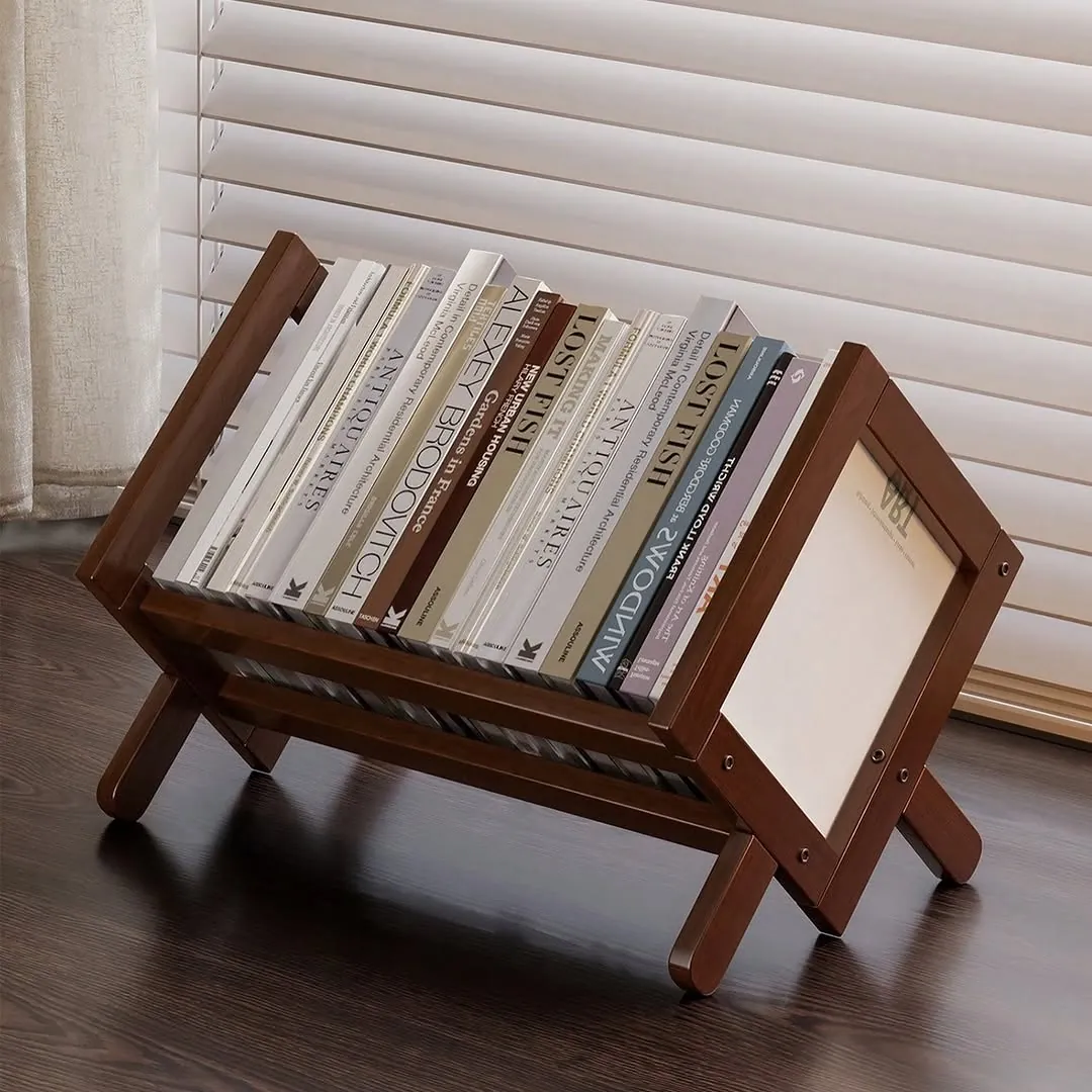 Leather Desk Organizer/Magazine Holder
