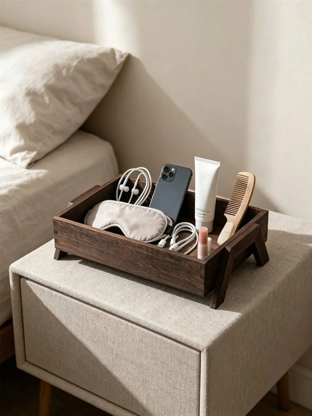 Wooden Perfume Display Stand