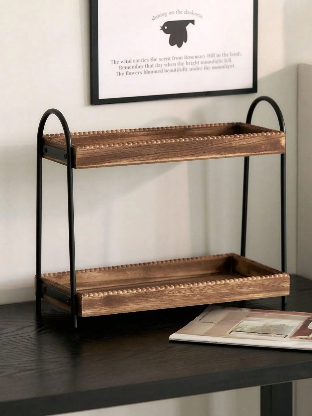 Wooden Perfume Display Stand