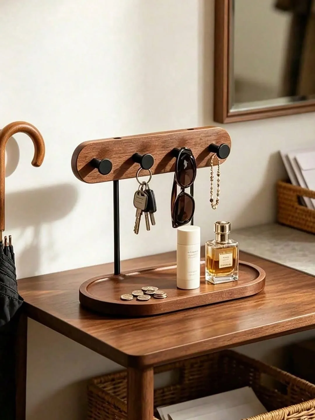 Wooden Perfume Display Stand