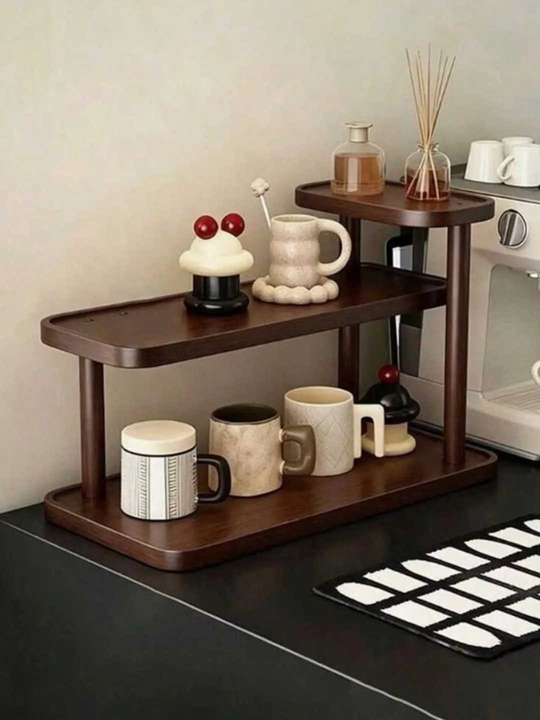 Wooden Perfume Display Stand