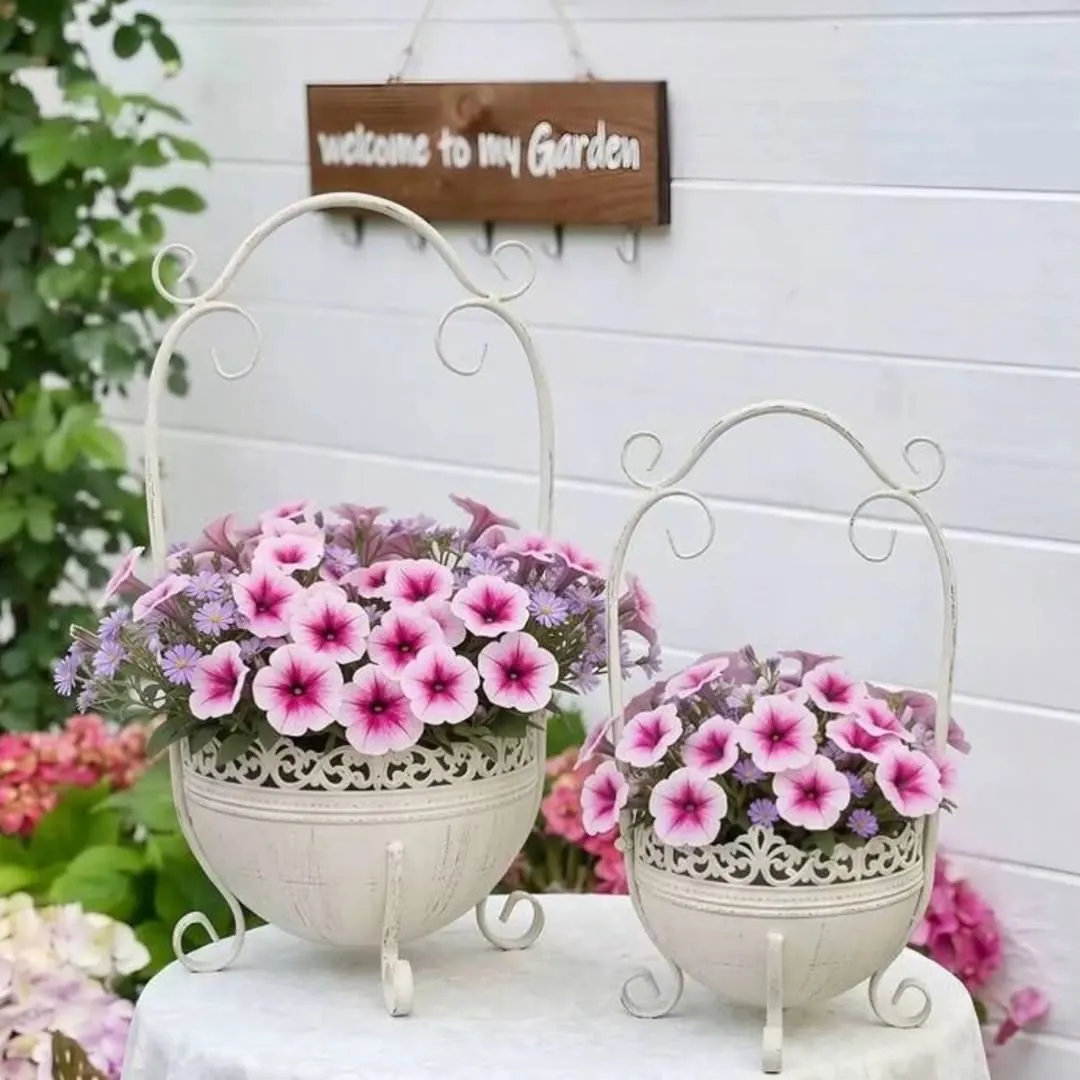 Decorative Hollow-Out Flower Pot Teapot