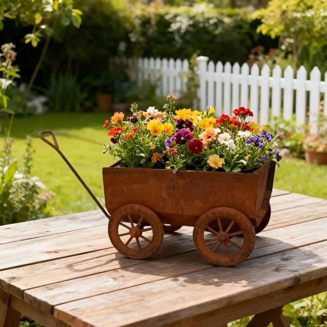 Decorative Hollow-Out Flower Pot Teapot
