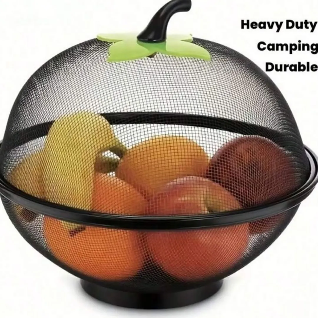 Decorative Metal Fruit Bowl