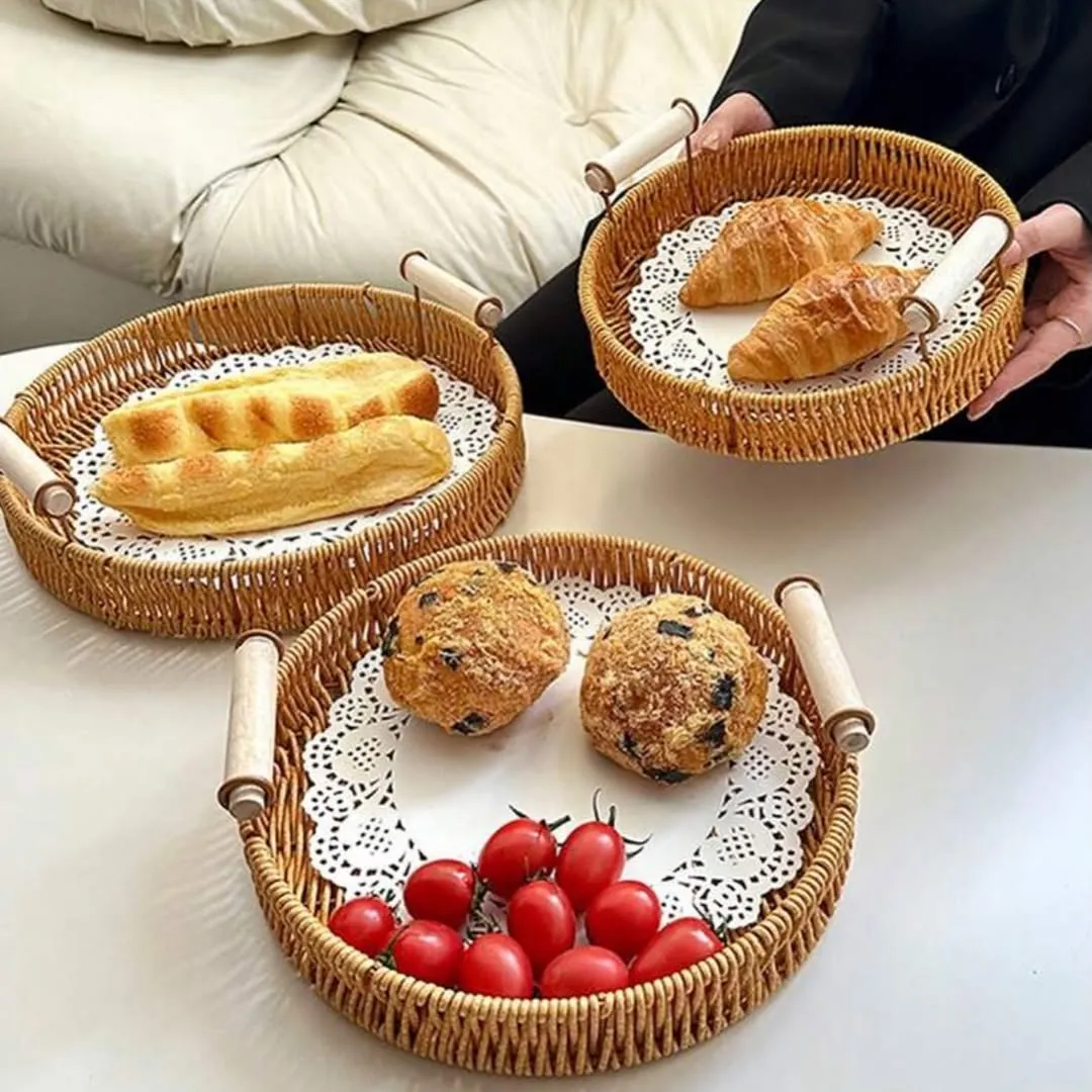 Decorative Metal Fruit Bowl