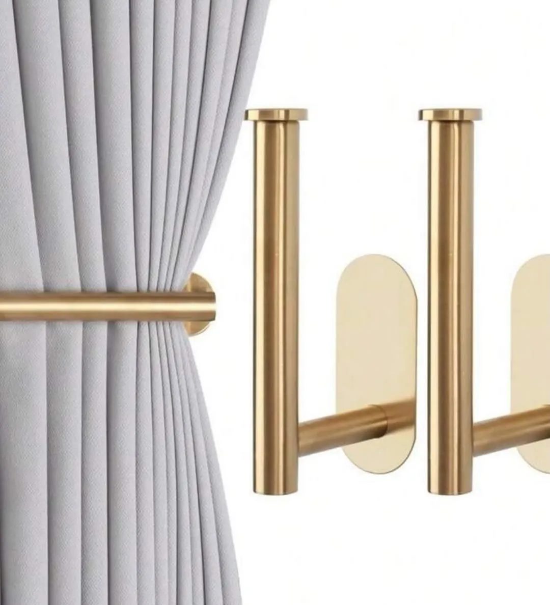 Decorative Floral Curtain Tiebacks