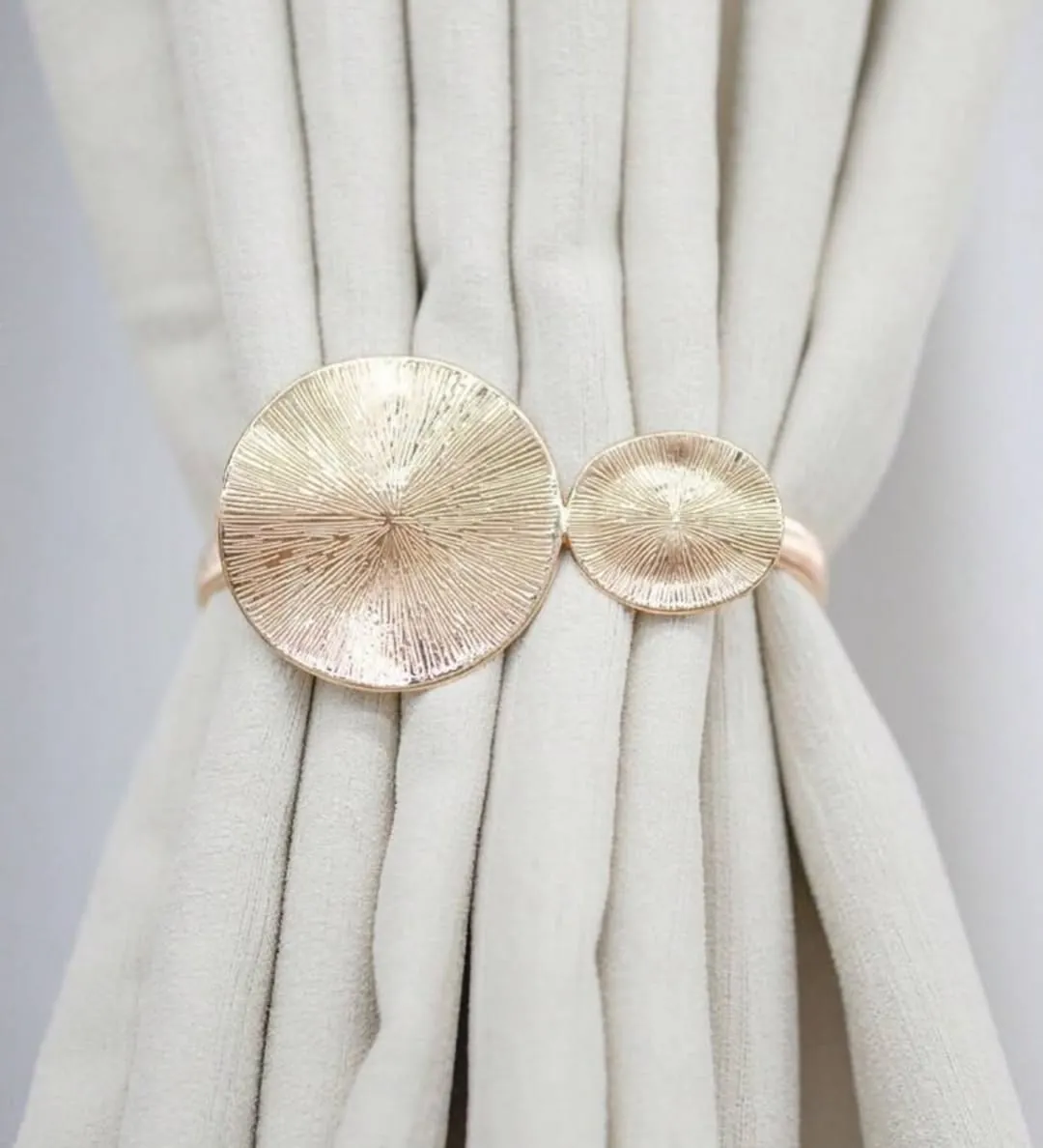 Decorative Floral Curtain Tiebacks