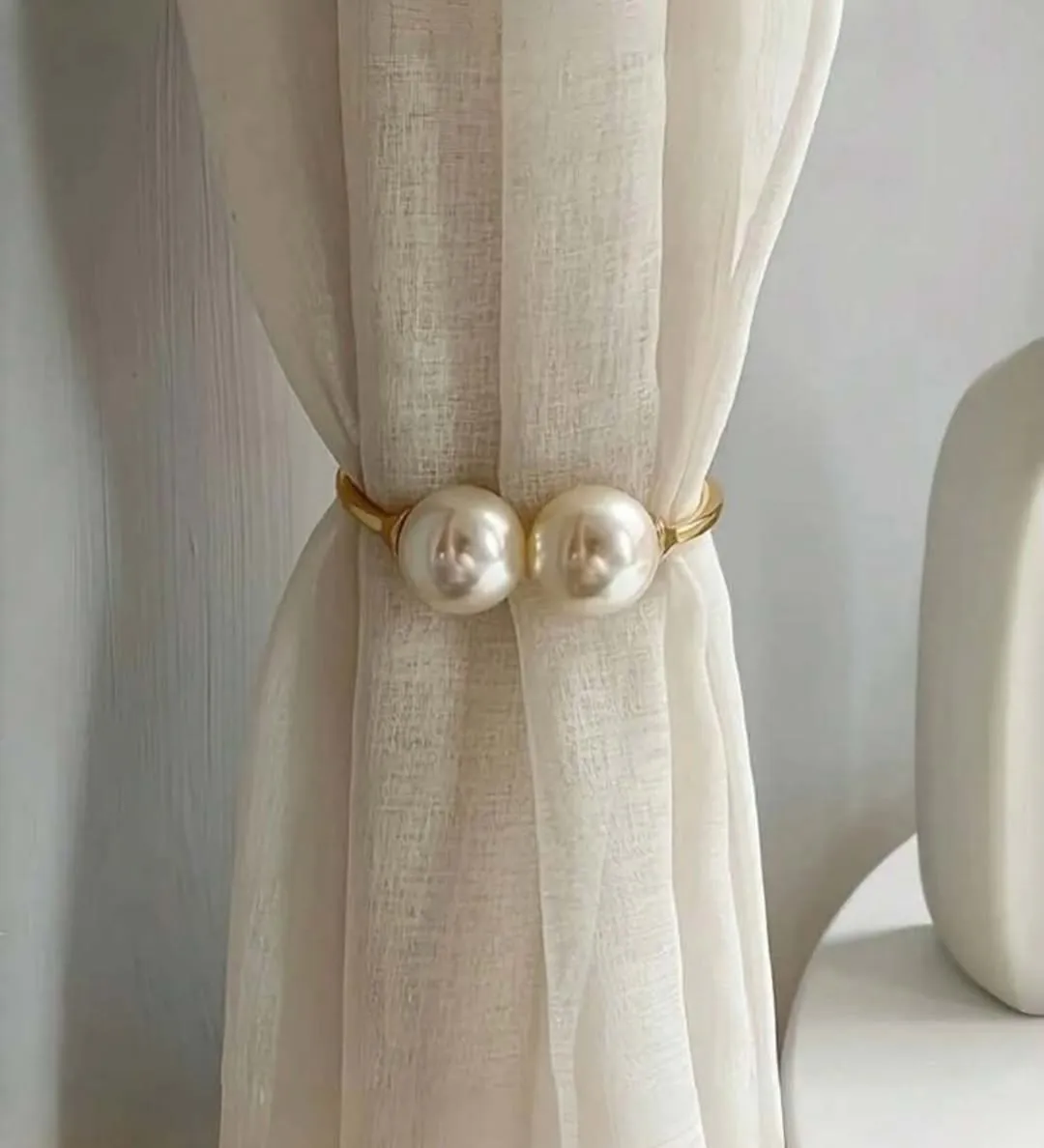 Decorative Floral Curtain Tiebacks