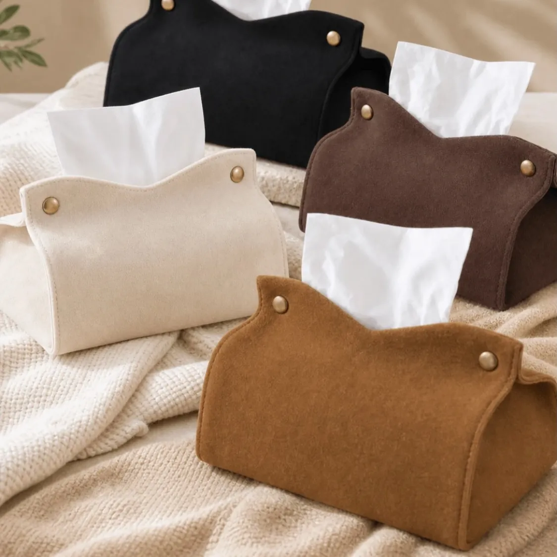 Wooden Tissue Box