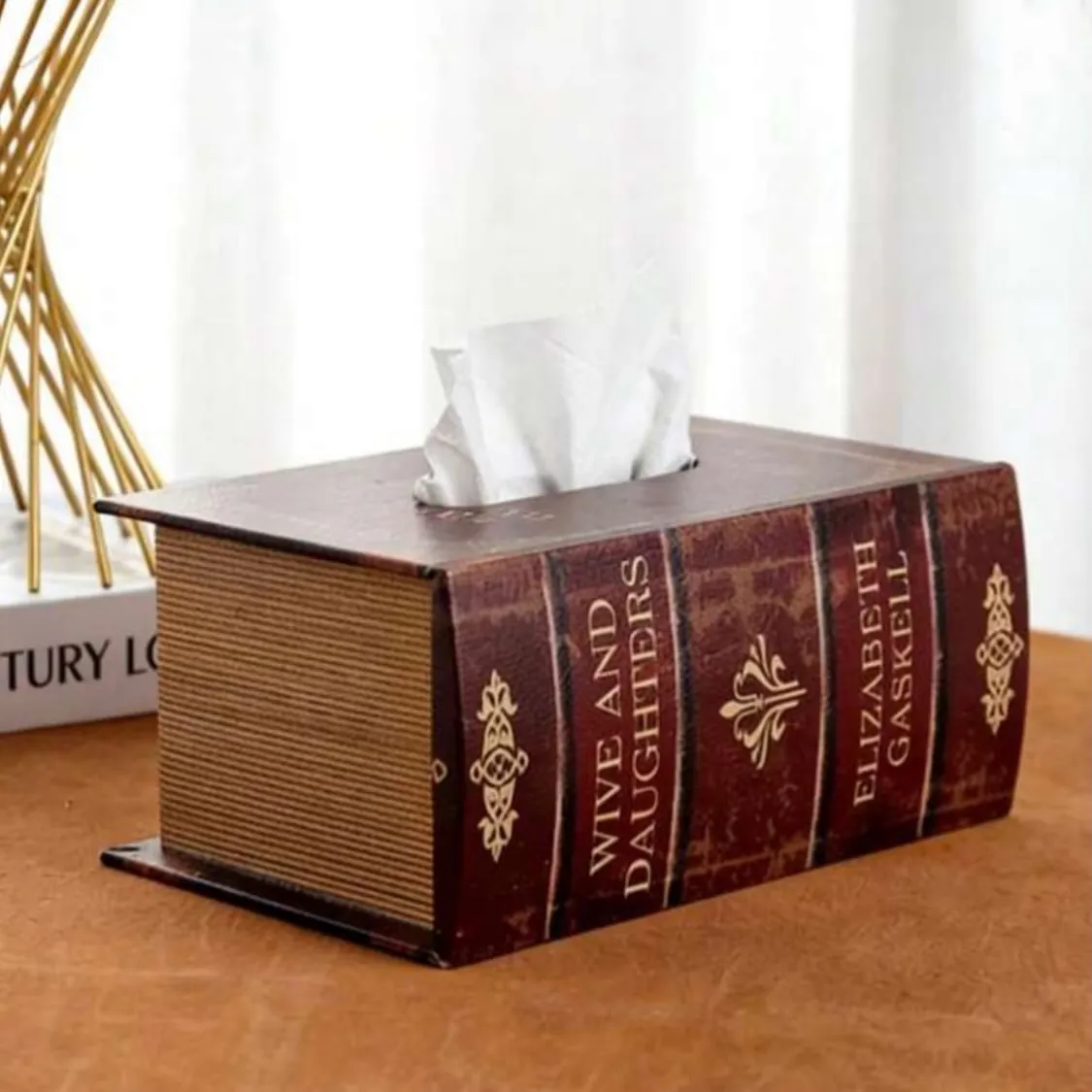 Wooden Tissue Box